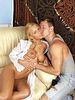 hot blonde kissing