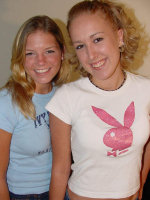 Hot teens Ginger and Victoria