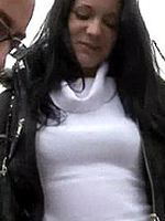 Horny British street teen picked up for sex and ass creamed