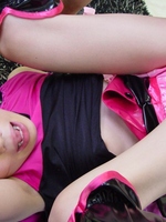 Japanese teen receiving solid creampie in her spikey beaver