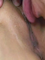 Japanese teenage girl pushing her body fluids out her twat