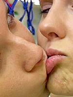 Lesbian girls having big fun with their tight wet pussies